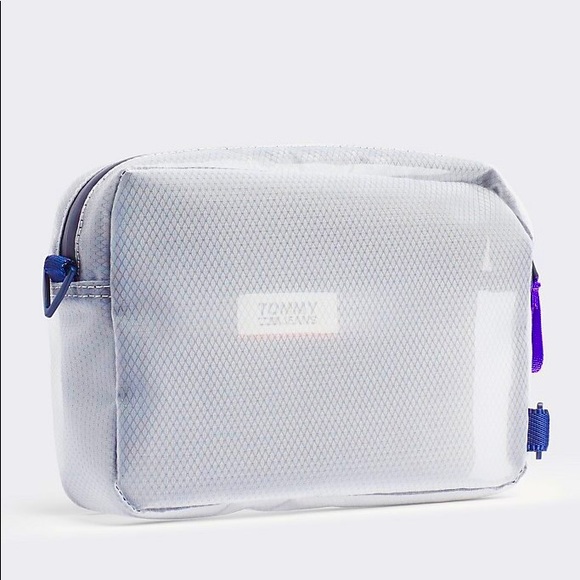 NWT Tommy Hilfiger Bag Crossbody Crossover Messenger Mens Womens Camera Jeans - Picture 8 of 11